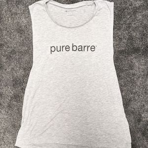 Pure Barre Grey Muscle Tank
